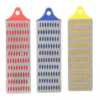 3шт алмазный точильный камень шлифовальный инструмент аксессуары для кухонных ножей