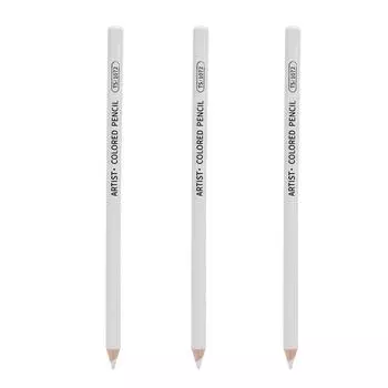 3шт белый карандаш для эскиза липа 3,8 мм диаметр стержня эскиз подсветка белый карандаш для рисования