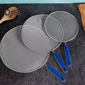 3шт деревянная ручка жирозащитный щиток удобная практичная маслостойкая крышка кухонный гаджет коричневый