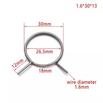 3шт дверные ручки пружины дверной рычаг защелка замена спиральная торсионная пружина 1.2*20*12