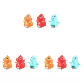 3шт гоночный поезд игрушка подъем по лестнице игрушка ранние развивающие игрушки (Динозавр) #F