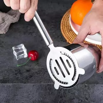 3шт/комплект Фильтр для льда для коктейлей из нержавеющей стали с высокой плотностью пружины для домашнего бара сепаратор льда для коктейлей