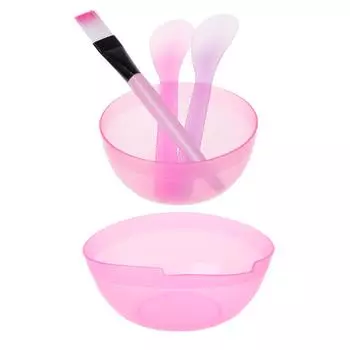 3шт маска для лица чаша красота DIY кисточка для макияжа ложка палка набор инструментов домашний 1