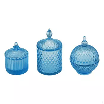 3шт миниатюрные баночки для конфет, миски и бутылки, набор кукольной посуды, миниатюры 1:6-масштабная кукла