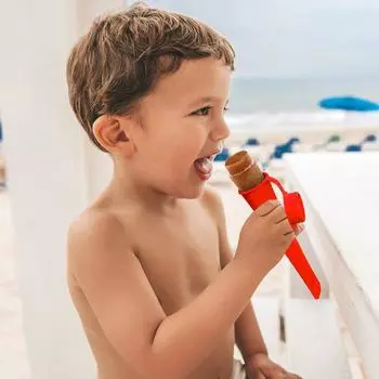 3шт многоразовая силиконовая форма для приготовления льда для мороженого кухонный инструмент форма для мороженого лето фиолетовый