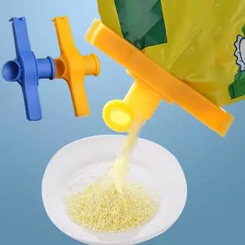 1/3/4 шт. многоразовая сумка для хранения закусок, свежих продуктов, кухонные уплотнительные зажимы, аксессуары 1pc 13cm