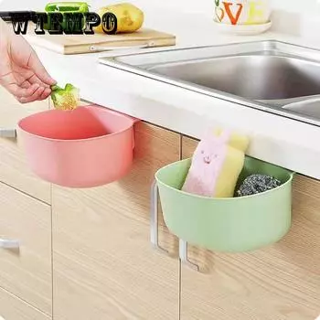 3шт Настенный мусорный бак Раковина Ящик для хранения Кухонный шкаф Дверь Висячий мусорный бак Пластиковый ящик для хранения Корзина для мусора Кухонный органайзер 3pcs