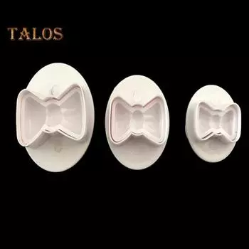 3шт резак для печенья привлекательный инструмент забавная милая форма для торта для домашнего использования