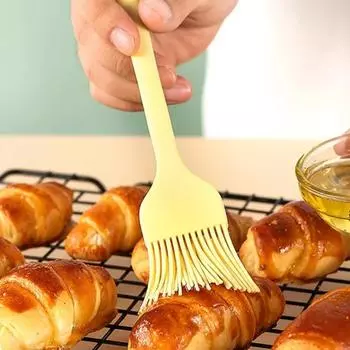 3шт силиконовая кисточка для поливки, термостойкая, кисточка для выпечки, кисточка для барбекю, кухонная утварь для выпечки