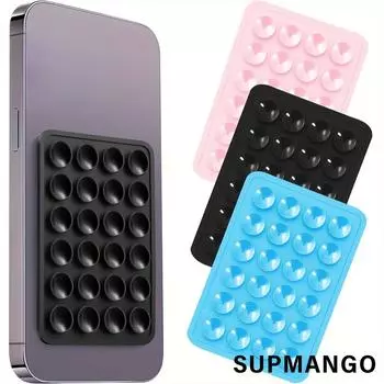 3шт силиконовый чехол на присоске для телефона, крепление на клейкой основе, аксессуар для телефона, совместимый с iPhone и Android, игрушка-игрушка Hands Free