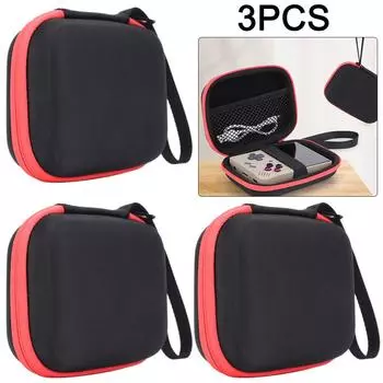 3шт сумка для хранения EVA противоударный чехол со шнурком для Miyoo Mini Plus/RG35XX