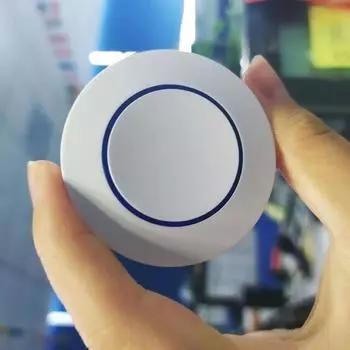 3V беспроводной пульт дистанционного управления Shell 1 кнопка круглый пульт дистанционного управления переключатель Shell