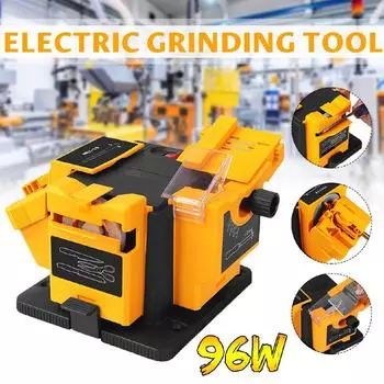 3в1 96 Вт Многофункциональная электрическая точилка для ножей, станок для заточки сверл, точилка для ножей, бытовой шлифовальный инструмент