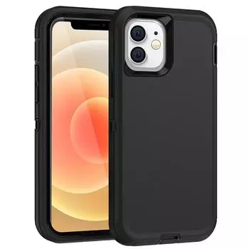 3в1 Гибридный сверхпрочный защитный чехол для iPhone 16 Pro Max 15 14 13 12 11 XR XS 7 8 Plus Otter Case Box Жесткий военный противоударный чехол с полной защитой For iPhone 13Pro MAX