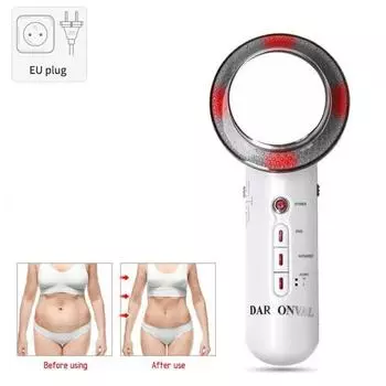 3в1 ультразвуковая кавитация EMS RF машина массажер для похудения тела фотон антицеллюлитный радиочастотный косметический аппарат EU Plug