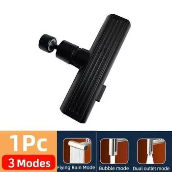 3в1 Водопад Кухонные Смесители Вращение на 360° Многофункциональный Смеситель Аэратор Удлинитель Раковина Насадка для водопроводного крана Аксессуары для кухни и ванной комнаты 4 Modes серебряный