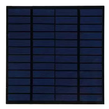 3W 12V Поликристаллический кремниевый модуль солнечной панели для зарядного устройства аккумулятора DIY Science Project