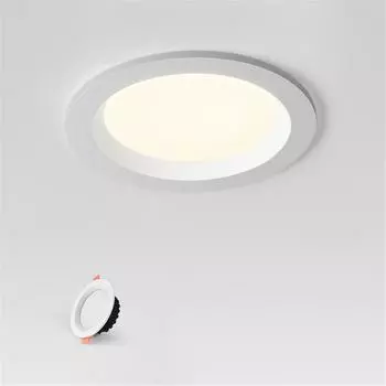 3W 5W 7W 12W LED Spotlight Modern Aluminum Recessed Downlight Bedroom Living Room Ceiling Light Aisle Corridor Lamps Warm white