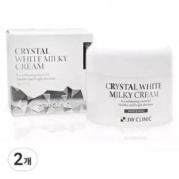 3W Clinic Crystal White молочный крем 50г