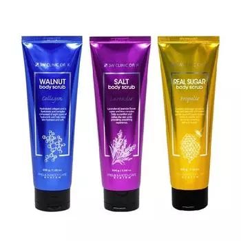[3W CLINIC] DR.K Real Sugar Propolis / Salt Lavender / Walnut Collagen Body Scrub 200g Sugar Propolis