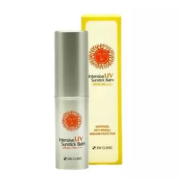 3w Clinic Интенсивный солнцезащитный бальзам с УФ-защитой SPF 50+/PA++++