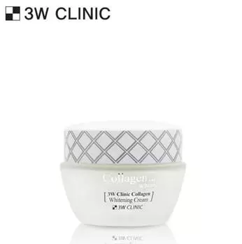 3W CLINIC Коллагеновый отбеливающий крем 60 г (3 типа) #1pcs