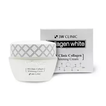3w Clinic Коллагеновый отбеливающий крем 60г