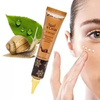 3W CLINIC Крем для глаз с улиткой против морщин 40 мл 1 PCS