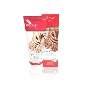 3W CLINIC - Крем для ног Enrich Lovely 150 мл (3 варианта) 1PCS