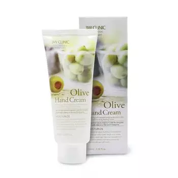 3w Clinic Moisturizing Hand Cream Olive 100ml