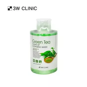 3W CLINIC Очищающая вода с алоэ 500мл