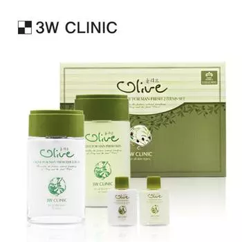 3W CLINIC Olive For Man 2 НАБОР