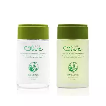 3W CLINIC Olive For Man Skin (тонер), эмульсия 150 мл (3 варианта) #Toner