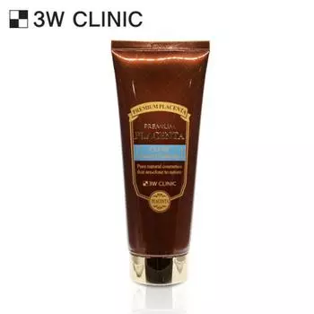 3W CLINIC Premium Placenta Clear Foam Cleansing Пенка для умывания 180 мл
