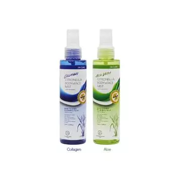 3W CLINIC - Спрей для тела и лица с алоэ/коллагеном и цитронеллой 150 мл (7 вариантов) Aloe x 1PCS