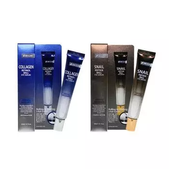[3W CLINIC] Сыворотка для глаз с коллагеном, ретинолом и пептидом улитки, 30 мл Collagen Retinol