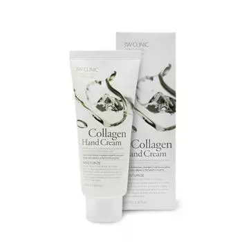 3W CLINIC Увлажняющий крем для рук с коллагеном 100 мл (3 варианта) #1pcs
