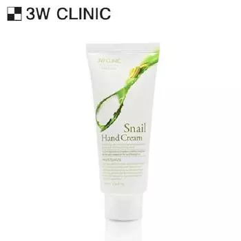 3w Clinic Увлажняющий крем для рук Улитка 100мл