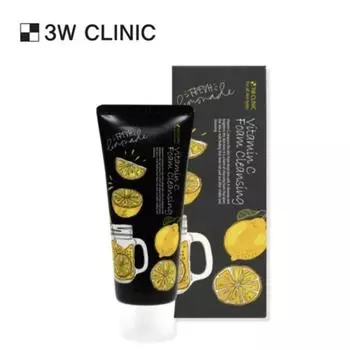 3W CLINIC Vitamin C Пенка для умывания 100 мл