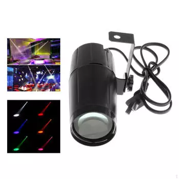 3W светодиодное освещение для вечеринок KTV Bar DJ Light Lamp красный
