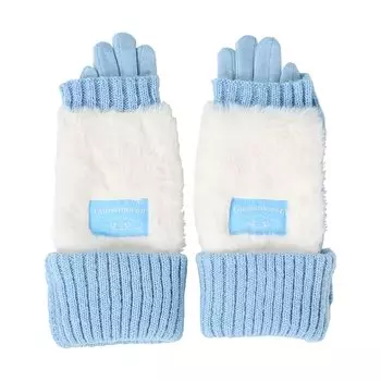 3WAY перчатки Cinnamoroll совместимый с смартфоном чехол на руку защита от холода 381373 [Sanrio]