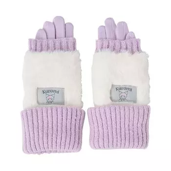 3WAY перчатки Kuromi совместимый чехол для смартфона защита от холода 381381 [Sanrio]