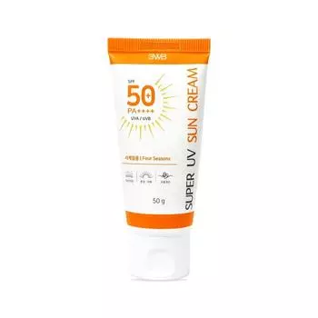 3WB Pretty Face Super UV Sun Cream/Солнцезащитный крем 50 г, 2 шт.