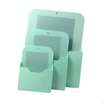 3x держатель для файлов, карман для хранения бумаги, писем, ручек, настенный шкафчик