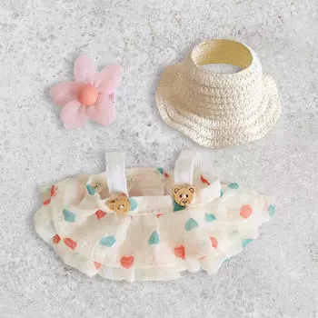 3x Dolls Dress Lovely Cosplay Doll Clothing for 15-17cm DIY Girl Style A