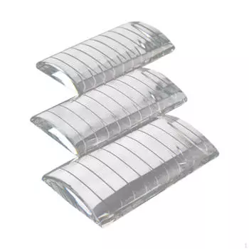 3x Eyelash Extension Pallet,Reusable,Professional,2 in 1 Lash under Eye Pads Glass for