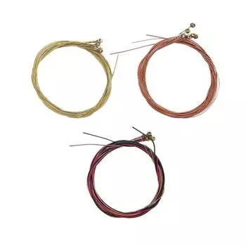 3X гитарные струнные инструменты принадлежности мастерство медные удобные монтажные модернизированные фитинги просто используемые стальные струны