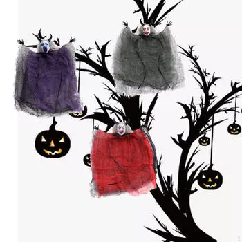 3x Хэллоуинские подвесные украшения, страшный реквизит для двора, сада, двора