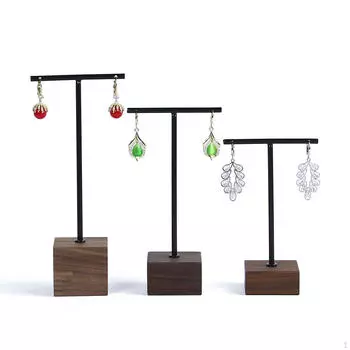 3x Подставка для сережек, держатель для хранения подвесок, колец, ушей
