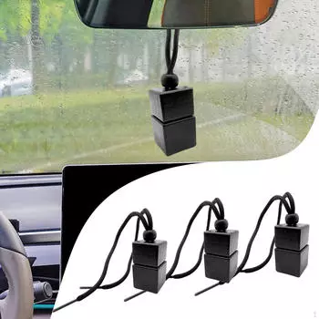 3x Подвесные флаконы-освежители воздуха для автомобиля Автомобильные украшения Многоразовые Пустые 8 мл Эфирное масло